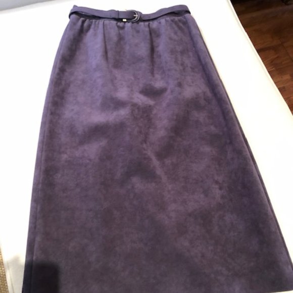 Slate Blue Wartime Style Ultra Suede Suit - Picture 3 of 3